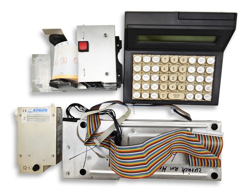 Krauth Bus Fahrscheindrucker Bedienteil Netzteil Steuerplatine M0117.002.01K17