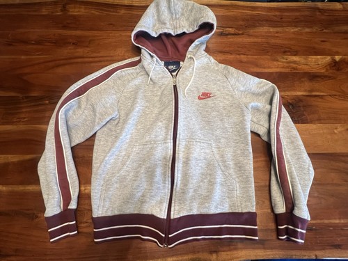 Vintage Nike Full Zip Sweatshirt Hoodie Size Small 80s - 第 1/8 張圖片