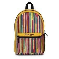 Colorful Personalized Backpack for Kids, School Bag,Bookbag,Gift,Travel Backpack