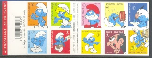 BELGIUM 2008 smurfs booklet  mnh** boekje 95