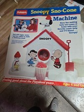 Vintage Playskool Snoopy Sno-Cone Machine