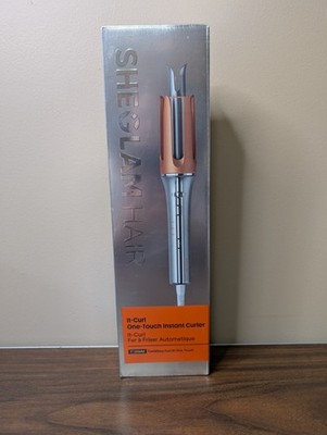 SheGlam Hair It-Curl One-Touch Instant Curler 1 Inch New In Package