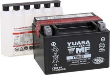 Yuasa YUAM329BS YTX9BS Maintenance Free AGM Battery with Acid pack