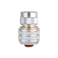 Claber® Automatische Kupplung Aus Verchromtem Messing FüR 3/4” SchläUche