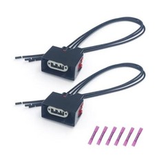 2Pcs Front Turn Signal Light Connector 68065016AB  Compatible with Jeep