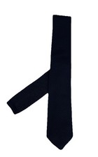 CLASSY UNBRANDED knitted Tie In Solid Tie HANDMADE IN Excellent Con
