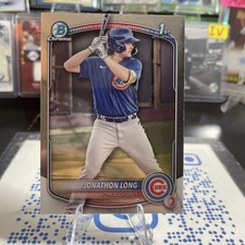 2025 Bowman - Chrome Prospects Jonathon Long #BCP-58 (RC)