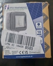 Produktbild - BG IP55 Wetterfester Einzelschalter 10A