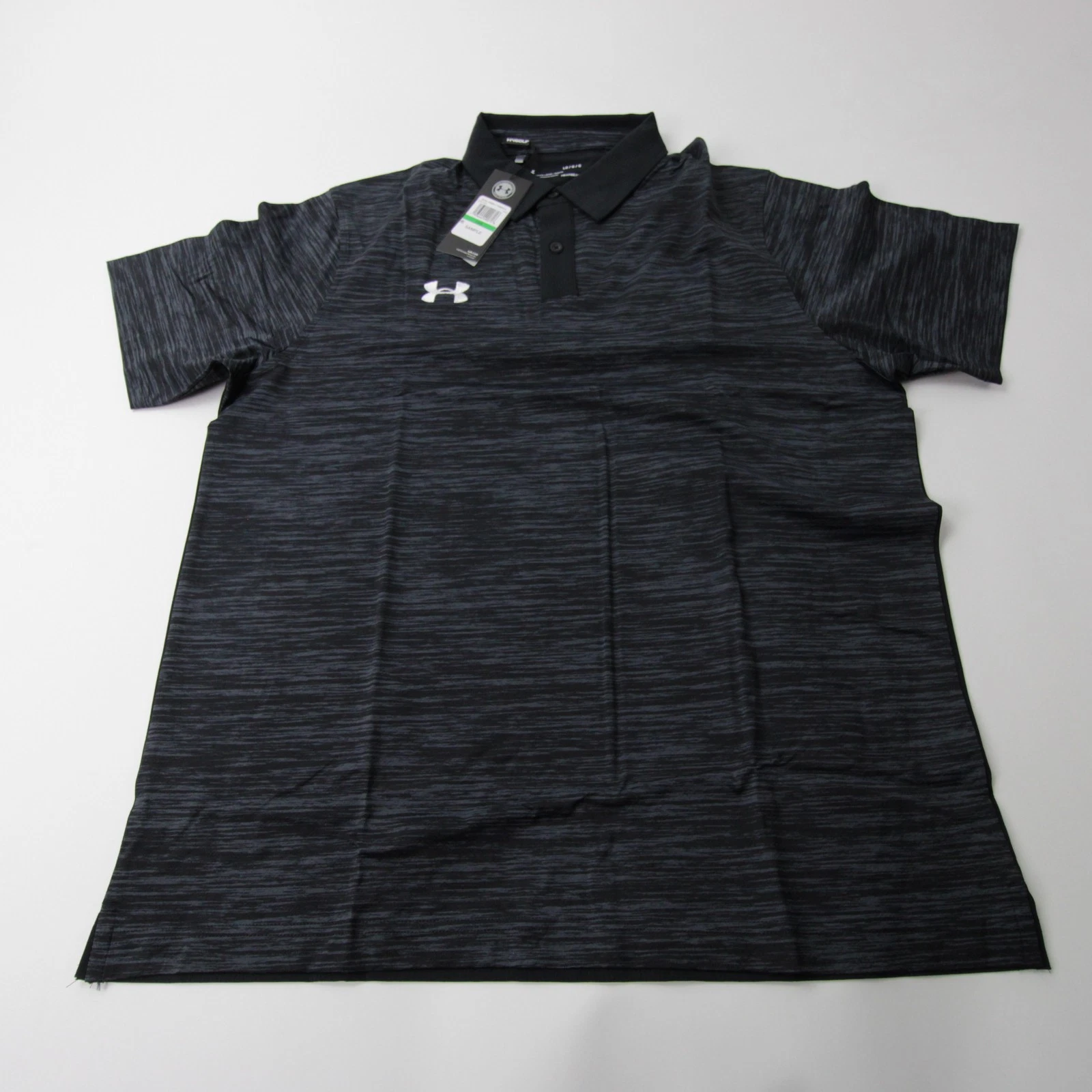 Under Armour HeatGear Polo Men's Black New with Tags L