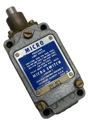 MICRO SWITCH 2LS1 Precision Limit Switch - 600VAC 10A - 1/2HP  