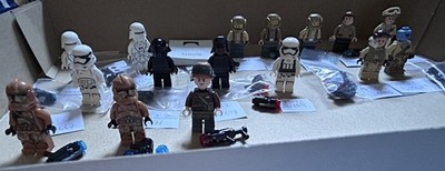 LEGO STAR WARS MINIFIGUREN NEU - EP 1 2 3 4 5 6 7 REBELLEN EMPIRE KLONE DROIDENPISTOLE