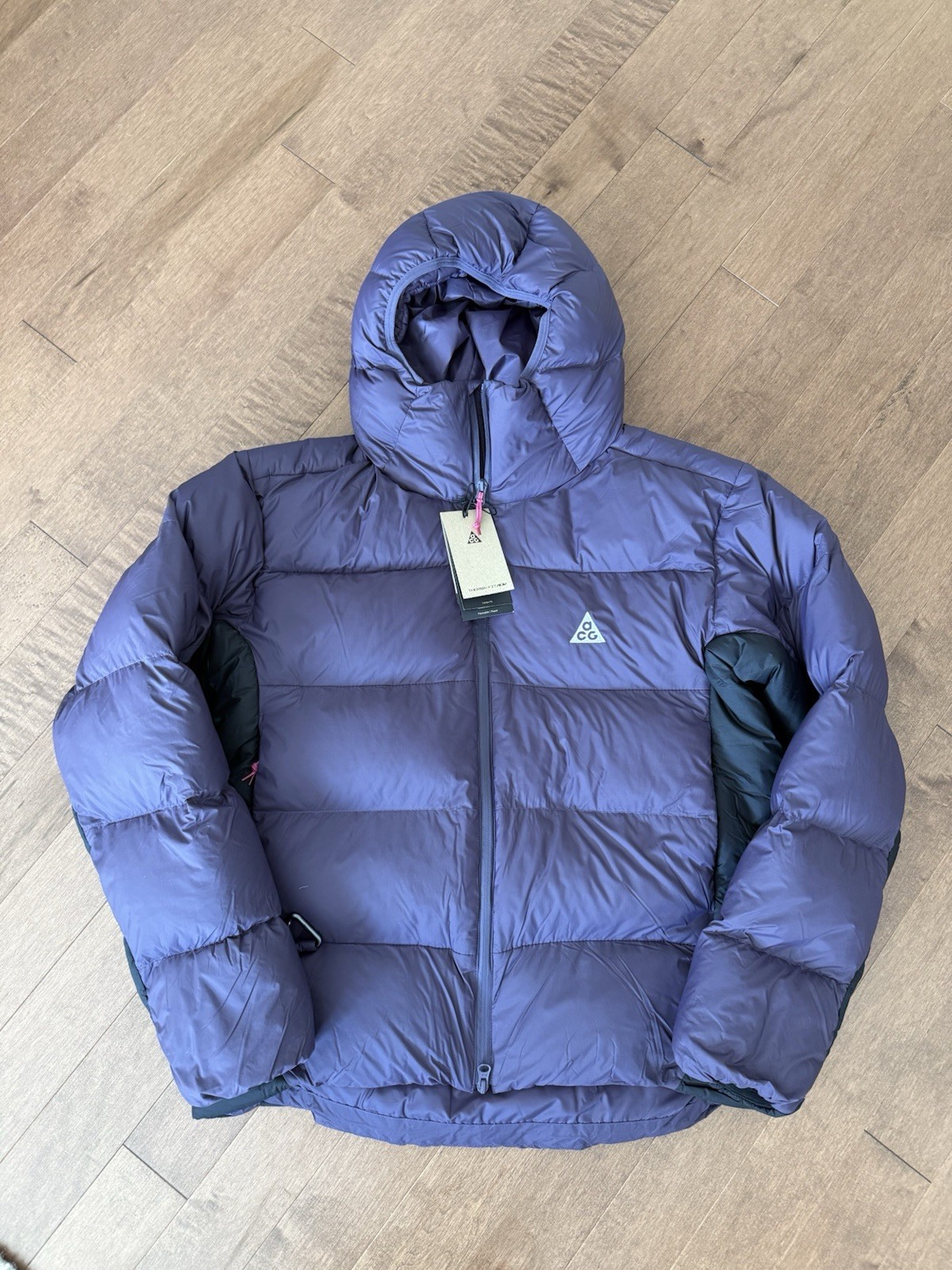 Nike ACG Lunar Lake PrimaLoft Dark Purple Jacket Men’s Size Small New FV8909-573
