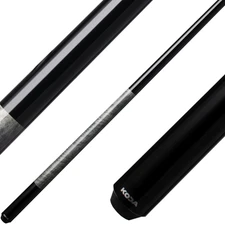 Koda KD23 Pool Cue - Black with Grey Stained & Maple Shaft 19 oz 12.75
