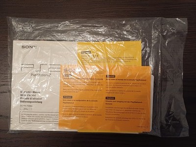Sony PS2 Playstation Anleitung Instruction Manual Selaed eingeschweißt Bedienung
