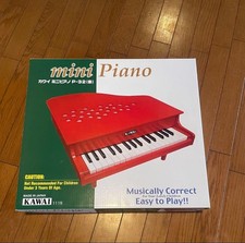 KAWAI Mini Grand Piano P-32 Red 1115 32 Key Musical Instrument Toy Keyboard