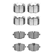 For BMW X3 18-24 DFC 4000 HybriDynamic Hybrid Front & Rear Brake Pad Set