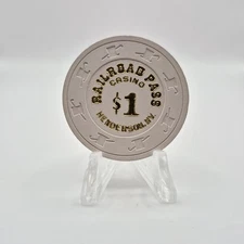 Railroad Pass Casino Henderson Nevada 1986 $1 Casino Chip N2904