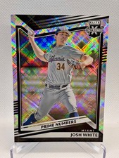 2022 Panini Elite Extra Edition - #142 Josh White [Prime Numbers A] /205