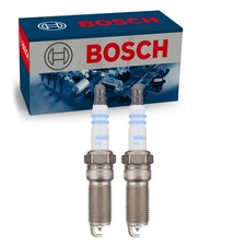 2 pc Bosch 6750 Platinum Spark Plugs for Ignition Wire Secondary  wi
