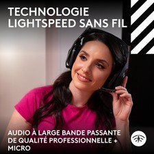 Astro A50 LIGHTSPEED Casque gaming sans fil + station d'accueil (Gen 5), PRO-G G