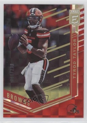2018 Donruss Elite Red 71/299 Tyrod Taylor #22 z6b