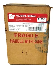 Federal Signal FB2PST-120R 120 V AC Fireball II Strobe Warning Light