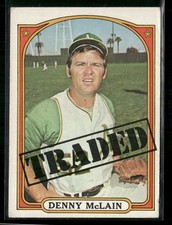 1972 Topps #753 Denny McLain