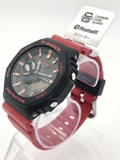 CASIO G-SHOCK GA-B2100CD-1A4JR Bluetooth Solar Red Black Watch from Japan