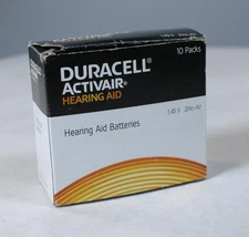 Duracell Activair Hearing Aid Batteries 312 80 Pieces Ex. Date 11-2028