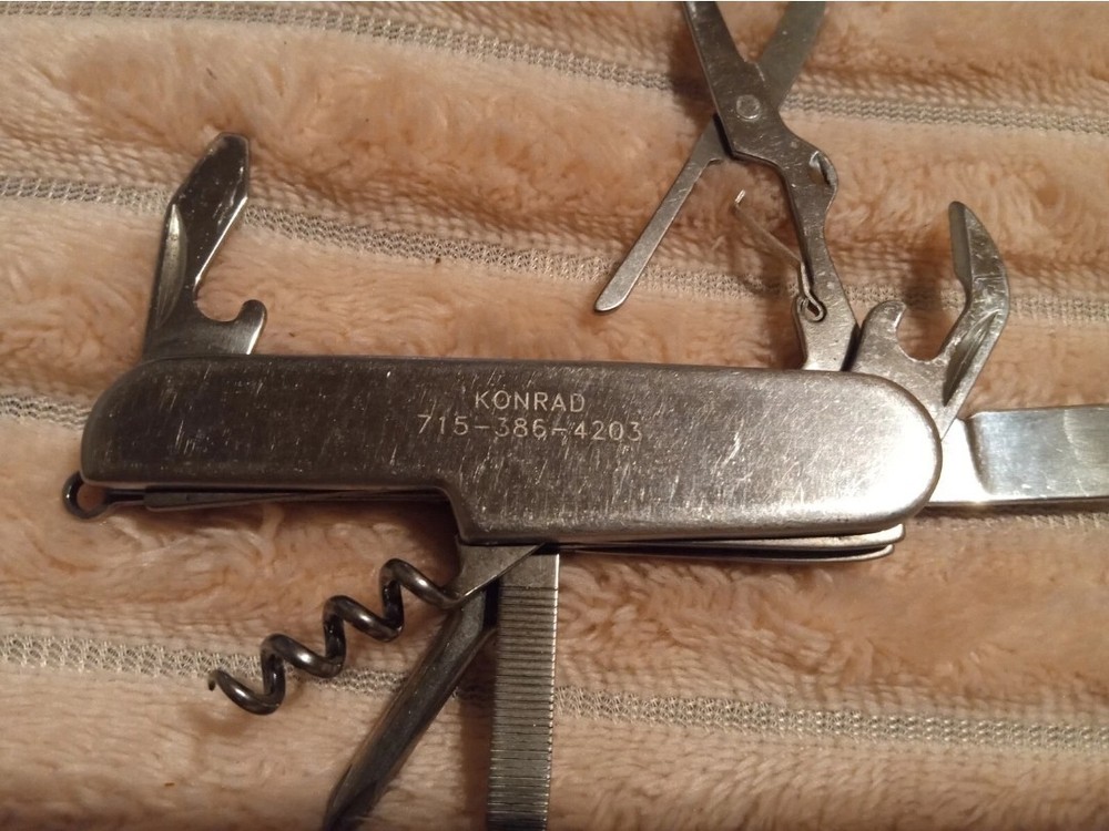 12-in-1 Multi-Tool Folding Pocket Knife with Built-in Tools