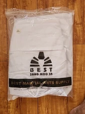 Martial Arts Supply Best Sang Moo Sa Tae Kwon Do Uniform White Size 6(200cm)