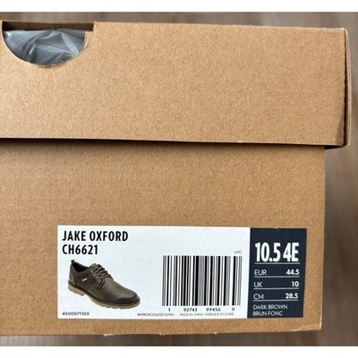 Dunham Jake Oxford Mens 10.5 4E Dark Brown Waterproof Leather Shoes CH6621 NEW Dunham Men main image 3