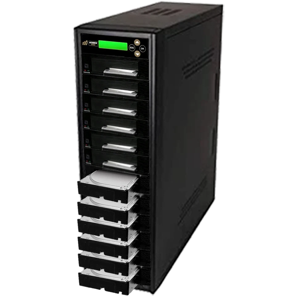 1 to 11 SATA Hard Drive Duplicator - HDD SSD Clone Copier & DoD Eraser 9GB/Min - Image 4 of 4
