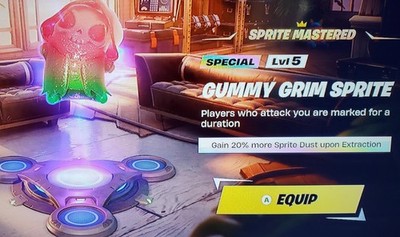 Gummy Grim sprite MAX LVL 5 *READ DESCRIPTION*