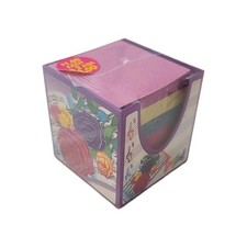 NEW Unopened Rare 1990s Lisa Frank Music Notes Flowers Stationery Memo Cube