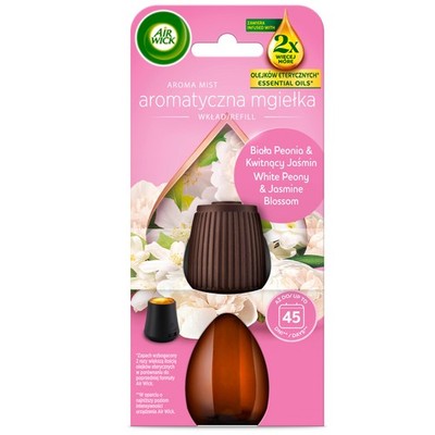 Air Wick Mist Lufterfrischer Nachfüllpackung Weiße Pfingstrose und blühender Jas