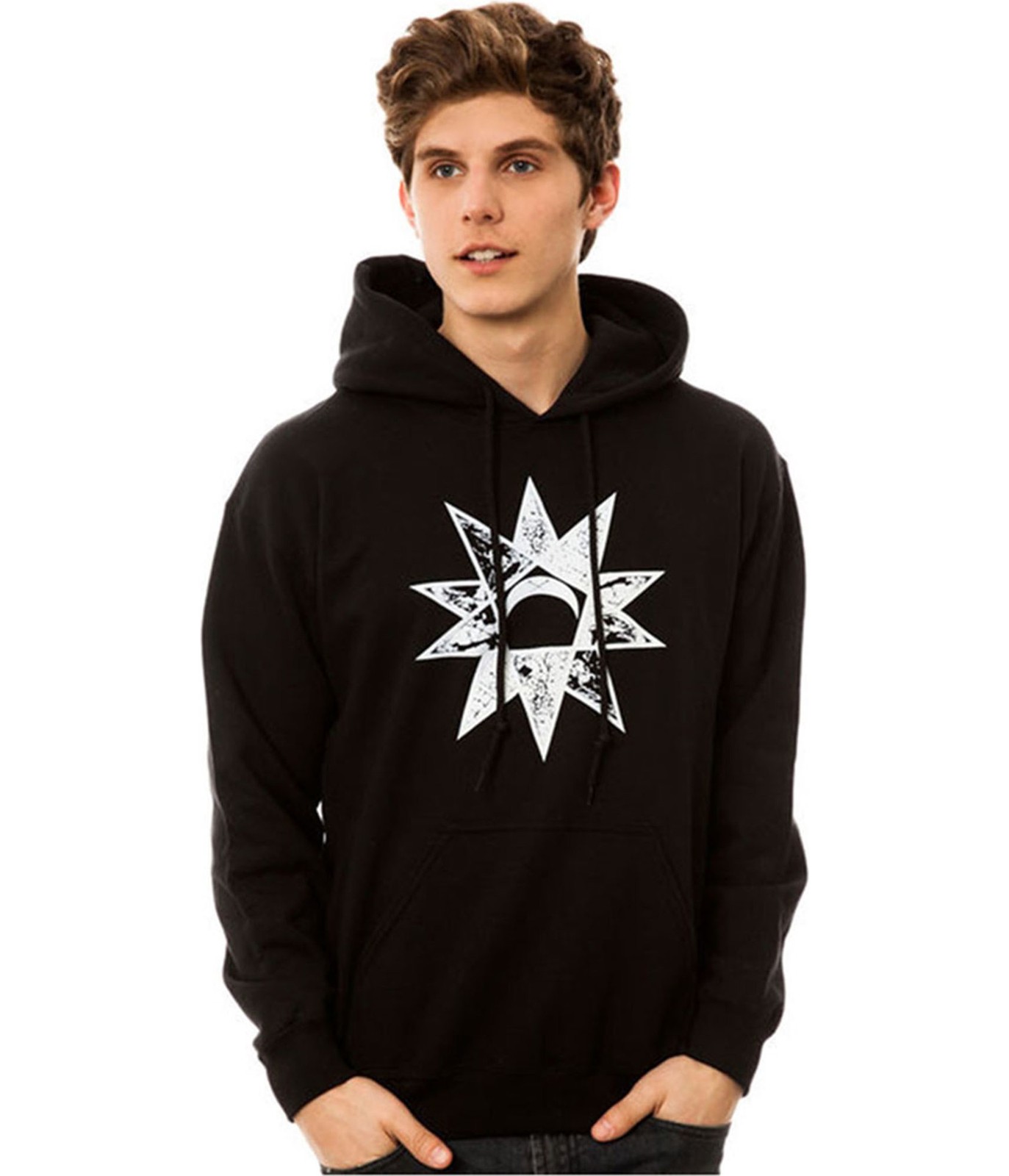 Black Scale Mens The Black Magic Pullover Hoodie Sweatshirt Black Small 7290₽