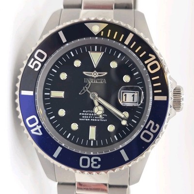 Invicta Titanium Automatic Pro Diver Watch Men's 45mm Black Dial 36363