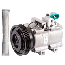 OEM AC Compressor w/ A/C Drier For Kia Amanti 2004 2005 2006