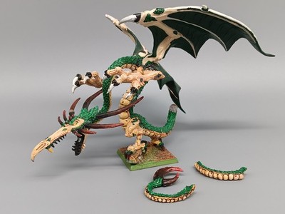 Forest Dragon Wood Elves Waldelfendrache Metall Warhammer Fantasy The Old World