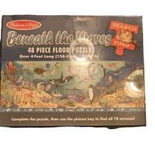 Melissa  Doug Beneath the Waves 48 Piece Floor Puzzle 4ft Long Ages 4 And Up