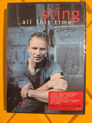 new STING: ....All This TIme (DVD, 2001) documentary CONCERT music