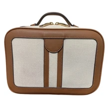 New Joryin Womens Brown Anti Theft RFID Crossbody Travel Bag Purse Case w Flaws