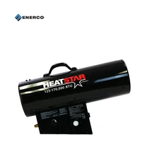 Enerco HeatStar HS170FAVT 125K–170K BTU Forced Air Propane Heater w/Thermostat