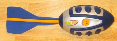 nerf football with fins