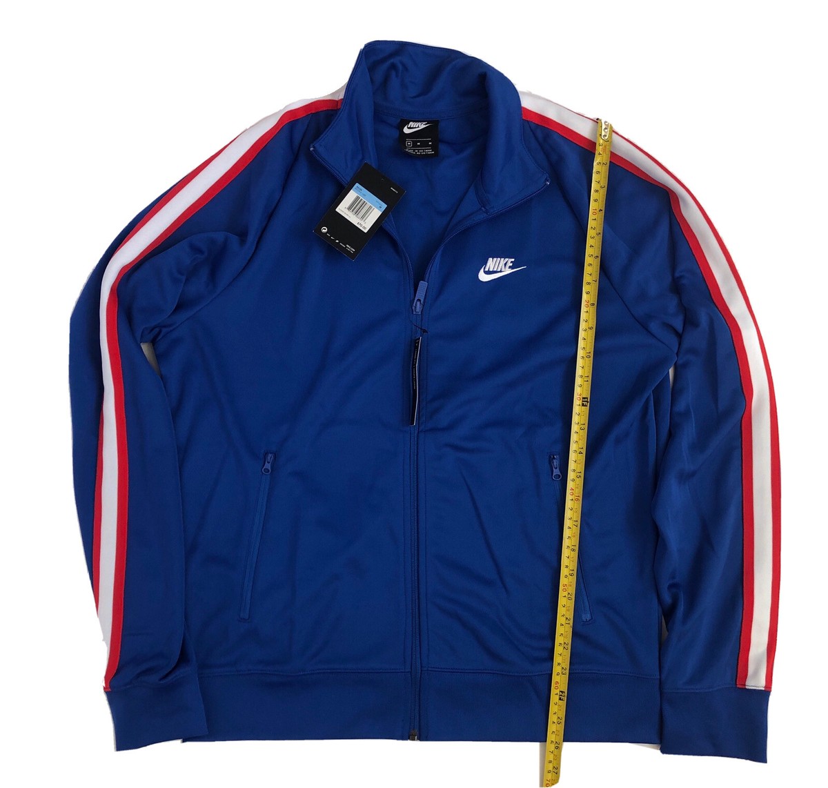 Nike Mens Sportswear N98 Knit Warmup Tribute Track Jacket