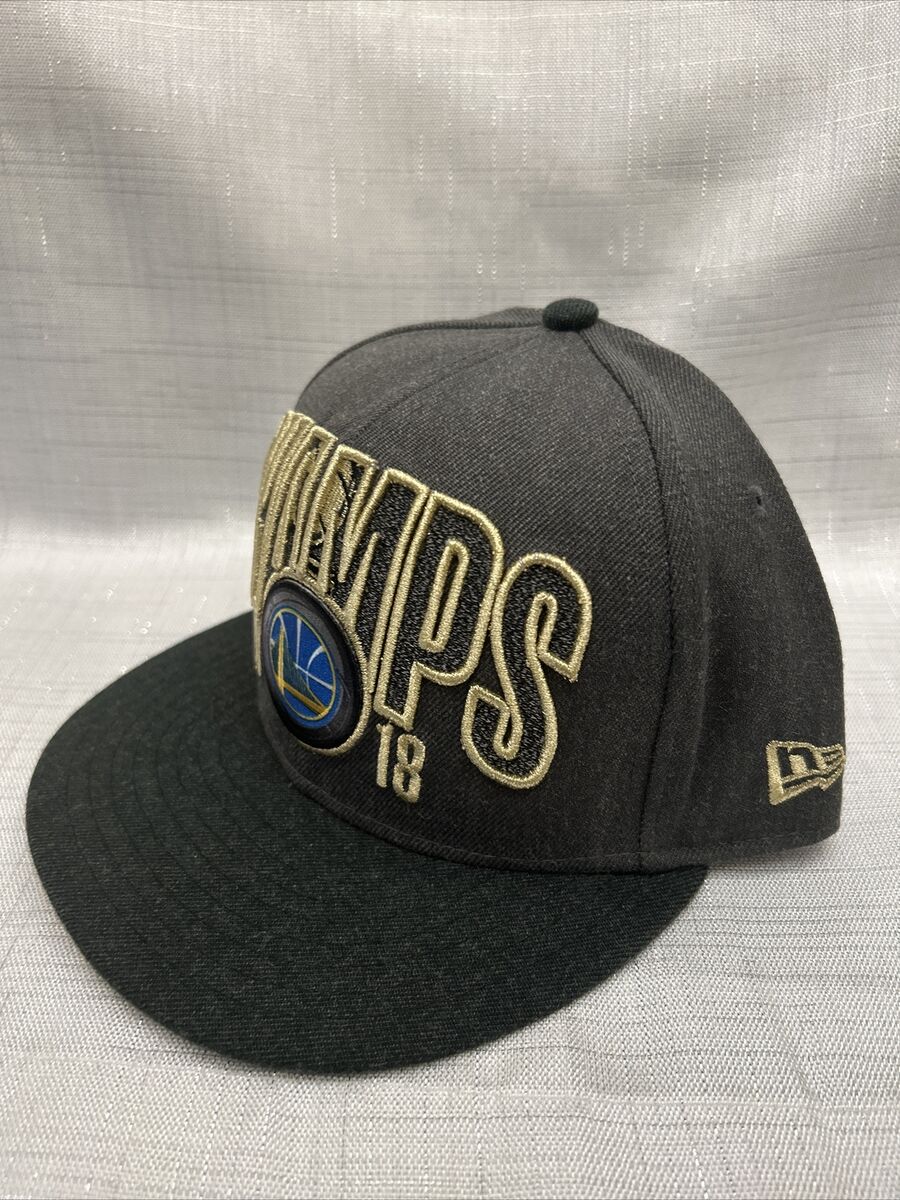 Golden State Warriors Mens New Era 9FIFTY 2018 NBA Finals Champ Snapback  Hat Cap