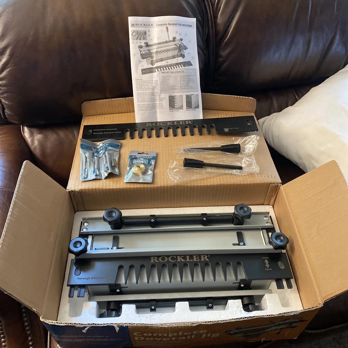 Rockler Innovation Complete Dovetail Jig Kit NEW 22818
