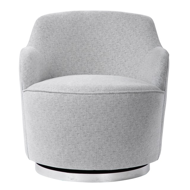 round barrel swivel chair