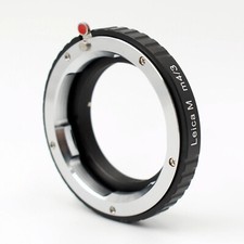 LM-M43 Adapter für Leica M Objektiv auf Micro 4/3 M4/3 Mount Olympus Panasonic Kamera